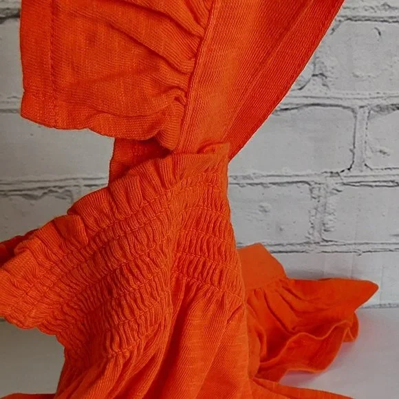 CREWCUTS RUFFLE SLEEVE TOP - Picture 7 of 13